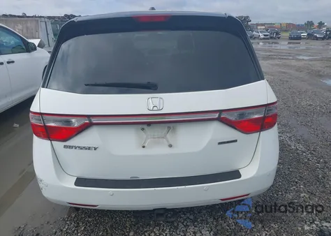 2011 Honda Odyssey Touring/Touring Elite from USA, damaged, VIN 5FNRL5H93BB025168